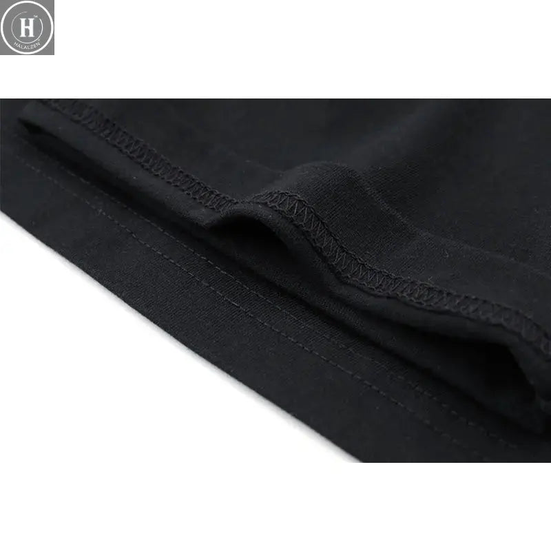 Men's T-shirt 100% Cotton Casual Funny Math Clock Print Summer Loose O-neck T Shirt for Men Short Sleeve T-shirt Male Tops HALALZEN