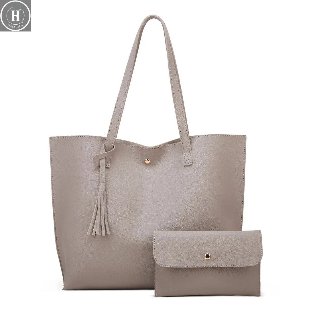 High-capacity ladies business tote bag new fashion handbag cross-border trend ladies shoulder bag large document bag HALALZEN