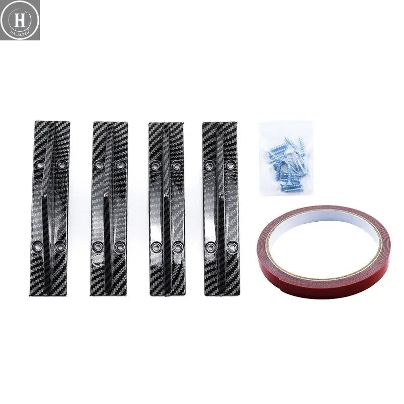 Universal Car Rear Bumper Diffuser Spoiler Abs Anti-collision For Automobiles |-f-| Spare Parts And Accessories HALALZEN