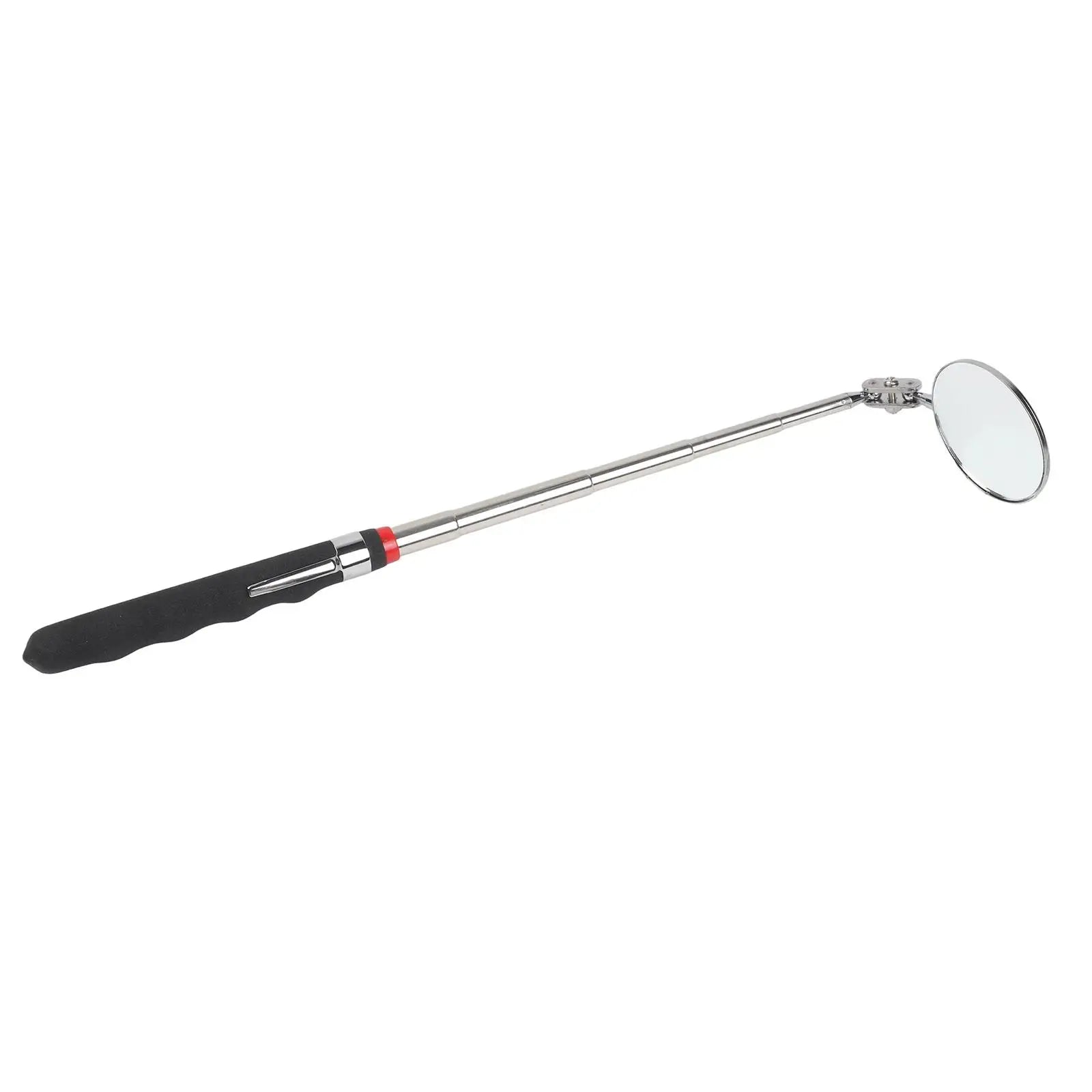 360 Degrees Inspection Mirror Adjustable Handle 24-72Cm Telescopic Mirror Telescopic Head Telescopic Folding Visitation Mirror