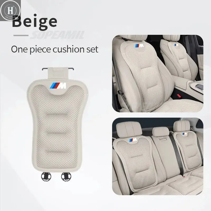 Car Seat Cushion Cover Breathable Ice Silk Seat Protector Pad BMW M M2 M3 M4 X1 X3 X5 X7 E39 E46 E60 E90 F10 F15 F20 F30 G20 G30 HALALZEN