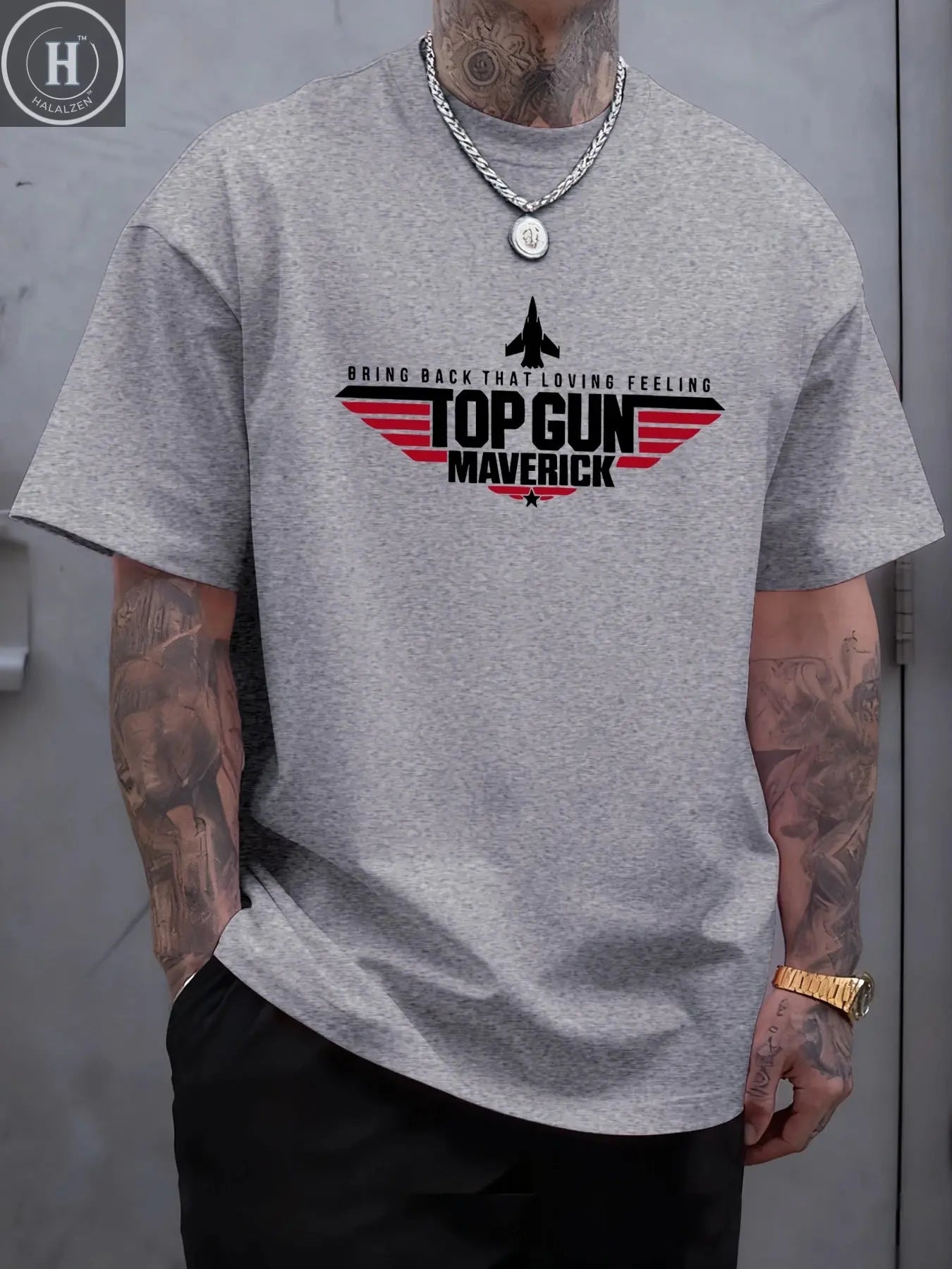 Top Gun Maverick Printing T Shirts Man Cotton Fashion T-Shirt Unisex Casual Oversize Clothes Soft Summer Trendy Street Tops HALALZEN