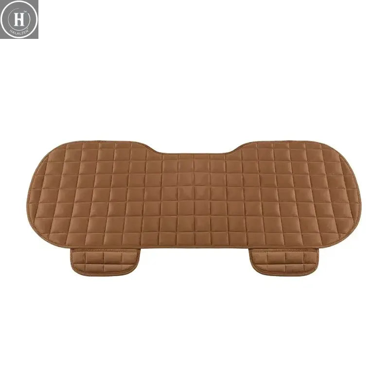 Car Seat Cover Front Rear Flocking Cloth Cushion Non Slide Winter Auto Protector Mat Pad Keep Warm Universal Fit Truck Suv Van HALALZEN
