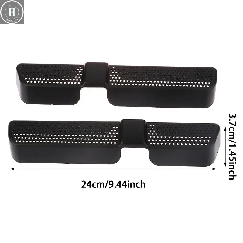 2pcs for SEAT Ateca Tarraco Koraq Kodiaq Under Front Seat Rear Footwell Air Duct Outlet Vent Grille Cover HALALZEN