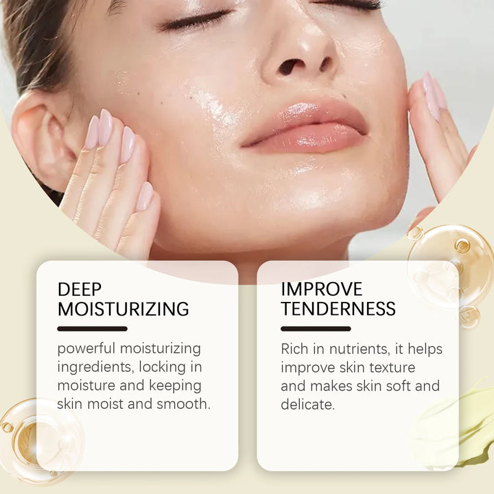 WoodSleep 60g Beef Tallow Honey Face Moisturizer - Intense Hydration for Dry Skin, Anti-Chapping Winter Skincare for Women & Men