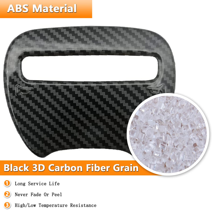 Car Center Steering Wheel Decoration Cover Trim Stickers for Dodge Challenger Charger 2015 2016-2022 2023 Interior Accessories