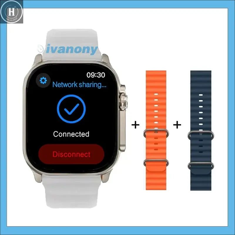 Smart Watch HK11 Ultra3 Schedule Reminder Support TWS Earphone Connect Network Sharing AI Robot Offline Voice Wake up Smartwatch HALALZEN