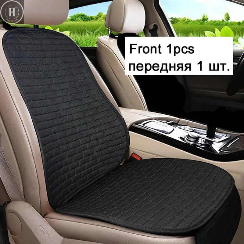 Car Seat Front Rear Cushion Breathable Cover Saeat Universal Seat Protector Back Seat Cushion Front Rear Car Supplies HALALZEN