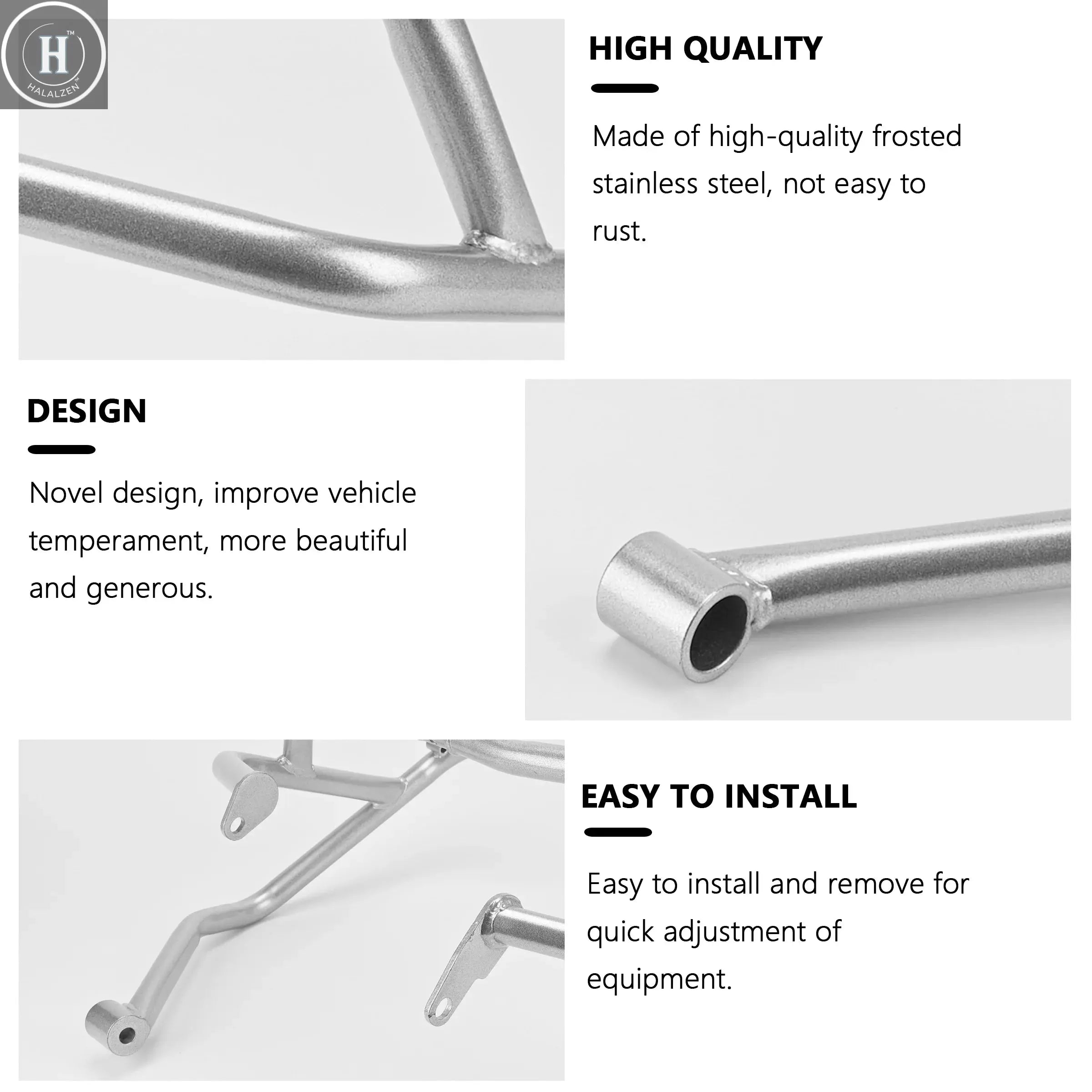 For BMW F 900R F 900XR F900 R/XR 2020 2021 New Motorcycle Highway Engine Guard Crash Bar Frame Bumper Fairing Protector Bar HALALZEN