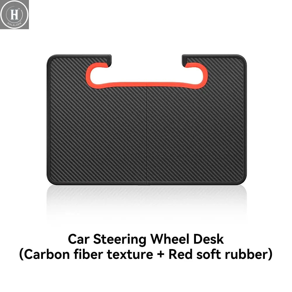 YZ For Tesla Model 3 Y Juniper Golf KiA Car Steering Wheel Table Stand Board Laptop Coffee Tray Board Seat Gap Storage Organizer HALALZEN