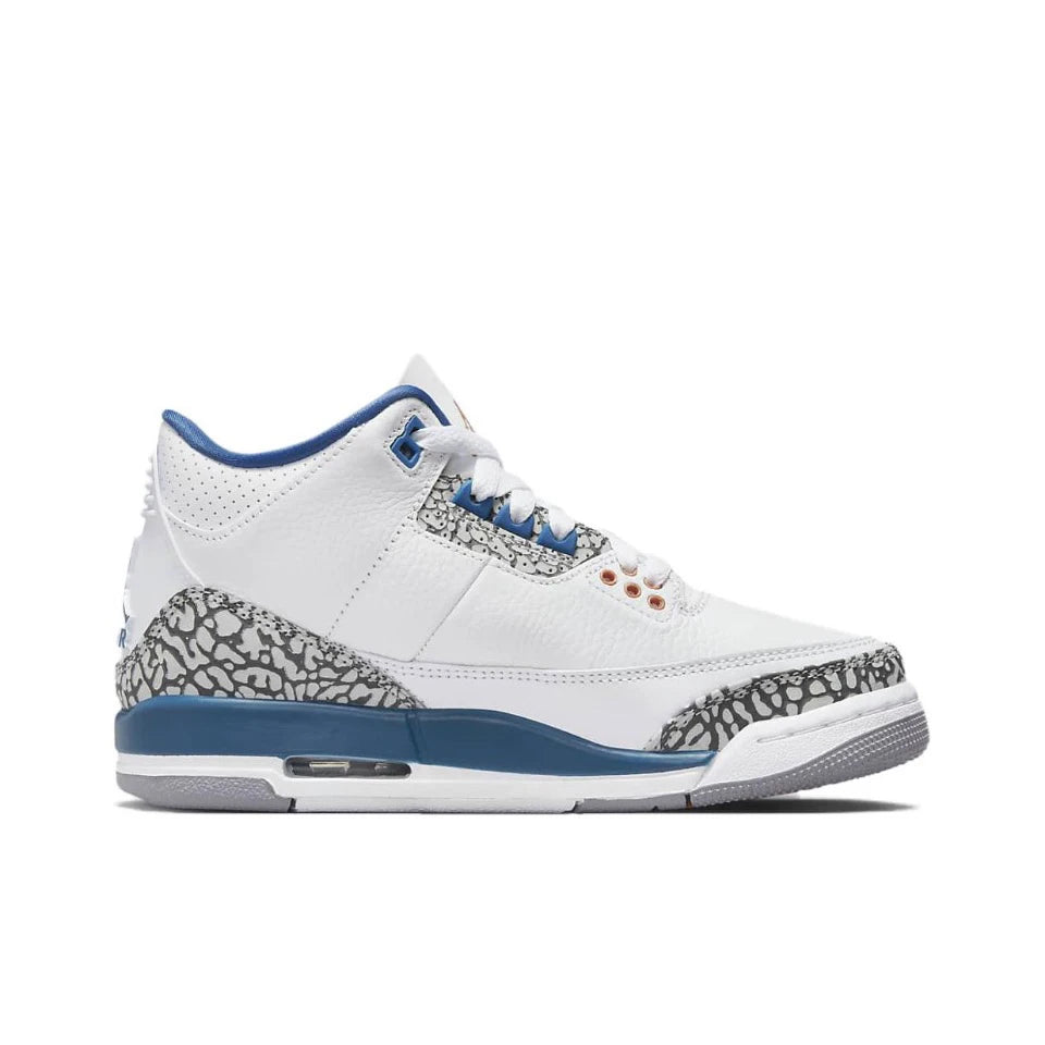 Original Air Jordan 3 “White Cement" GS Size For Women Classic Casual Retro Basketball Sneakers