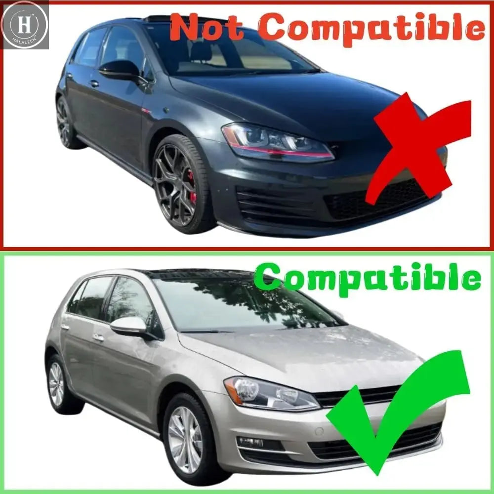 LED Headlights for Volkswagen VW Golf 7 MK7 VII 2013-2017 Sequential Turn Signal Front Lamps Assembly Not Fit GTI & Xenon Model HALALZEN