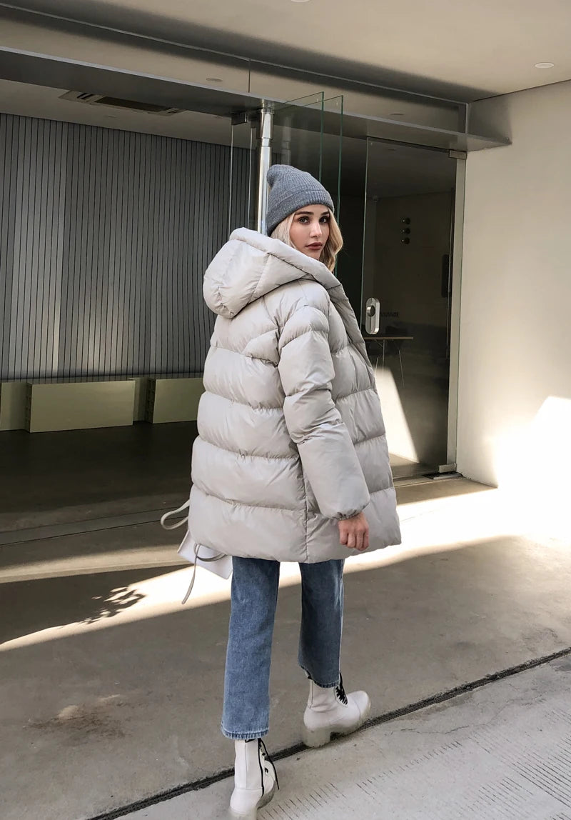 2024 Women Winter Jacket coat Stylish Thick Warm fluff Parka Female water proof outerware coat New Hot