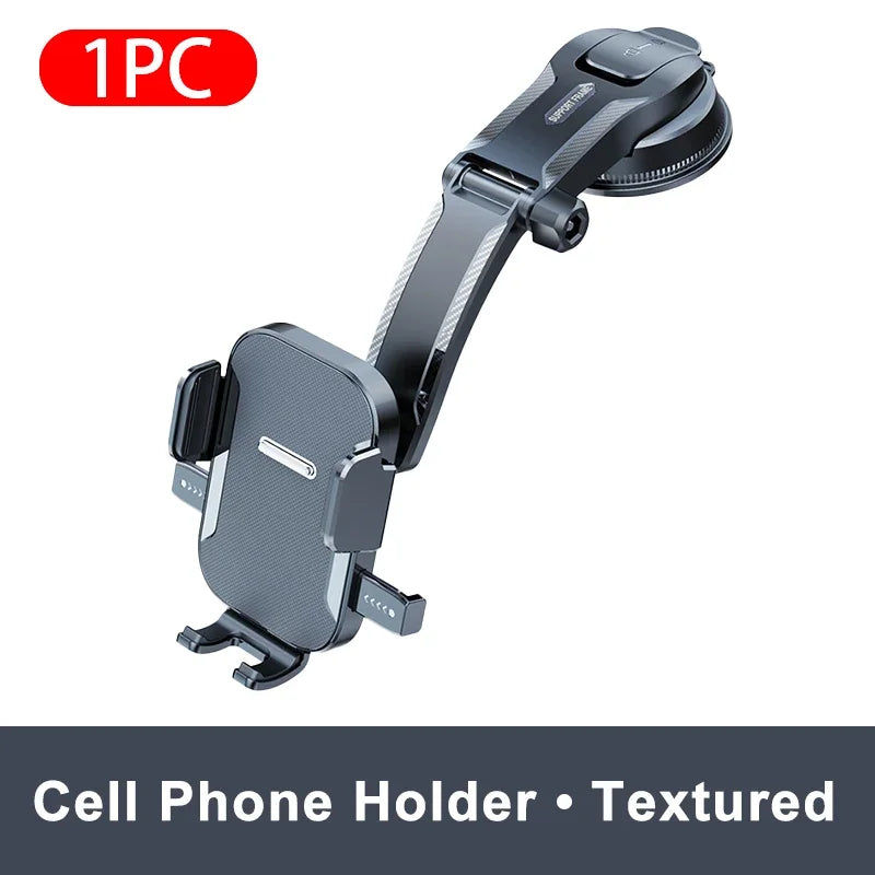SEAMETAL Sucker Car Phone Holder Mount Stand Suction Cup Smartphone Mobile Cell Support in Car Bracket for Iphone Xiaomi Huawei