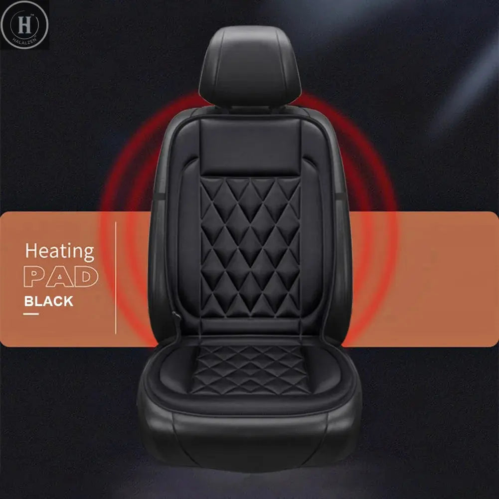 12V Heated Car Seat Cover 30-45w Fast Car Seat Heater Seat Protector 2 Gear Adjustable Breathable Auto Interior Accessories Univ HALALZEN