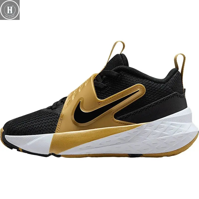 Nike Authentic Team Hustle D 12 Little Kids' Mesh Sport Shoes HF6280-003 HALALZEN