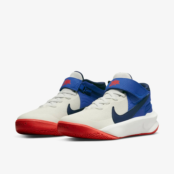 Nike genuine (GS) women's and children's sports shock-absorbing Velcro basketball shoes DD7303-103