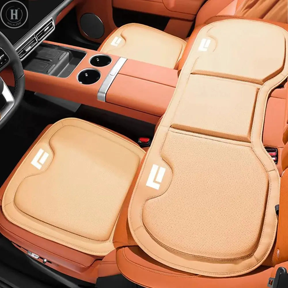 Fit For BAIC Jishi Polestone 01 Rox 01 Car Seat Cushion Four Season Universal Napa Leather Seat Cushion Comfortable Interior HALALZEN