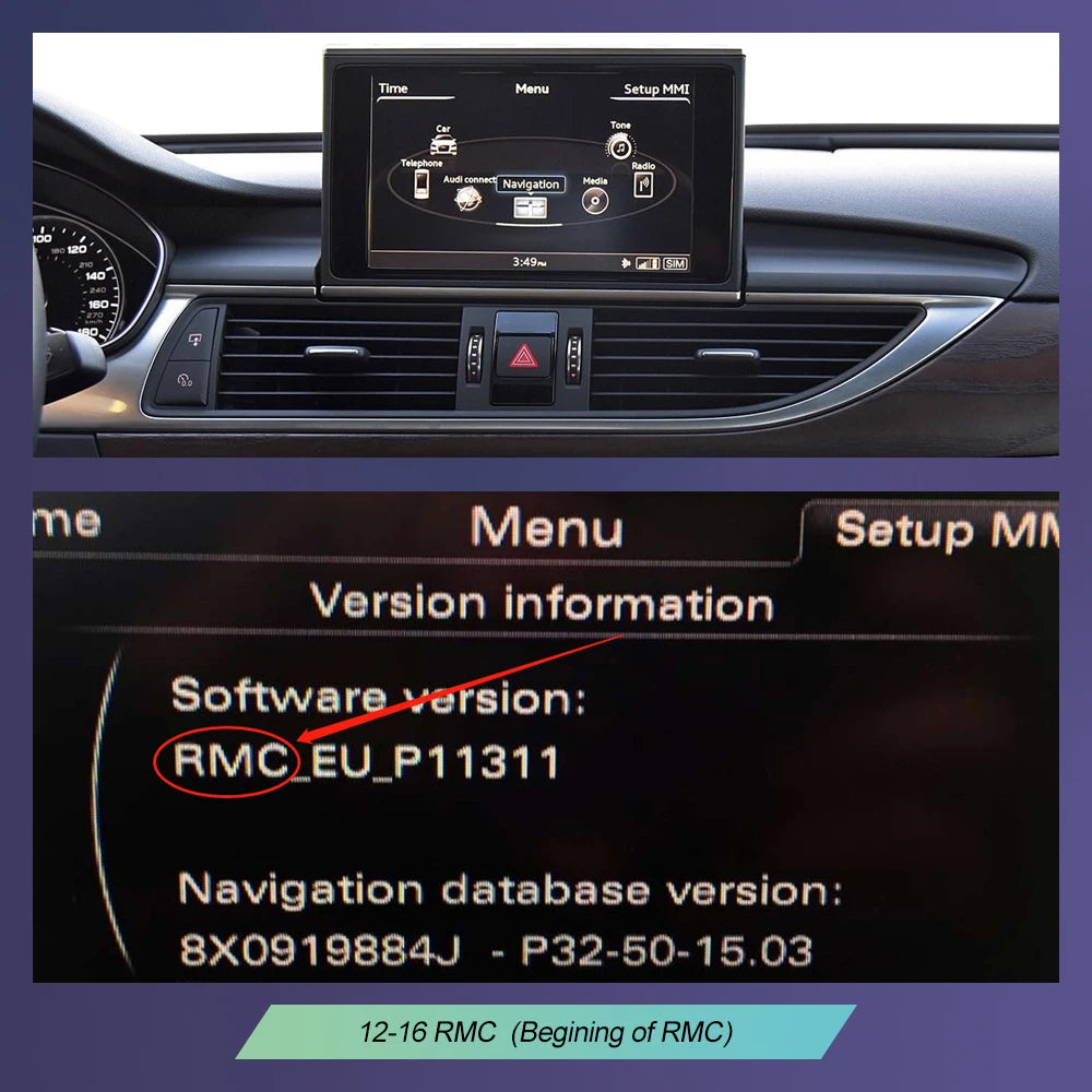 Road Top Wireless CarPlay for Audi A6 C6 A7 C7 S6 S7 2012-2018 Android Auto with AirPlay Mirror Link Car Play Functions
