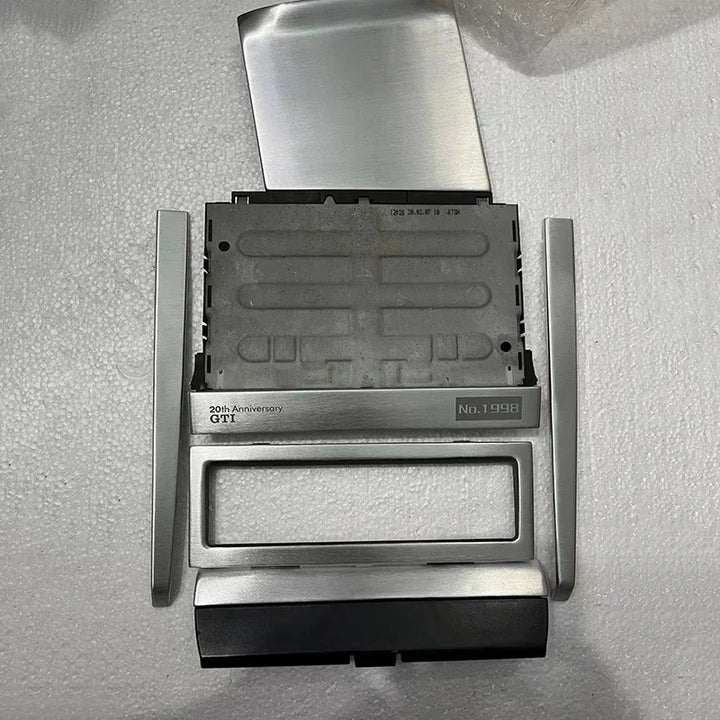 Center Control CD AC Air Conditioner Radio Panel Frame Cover Trim for Golf 4 Jetta Bora MK4