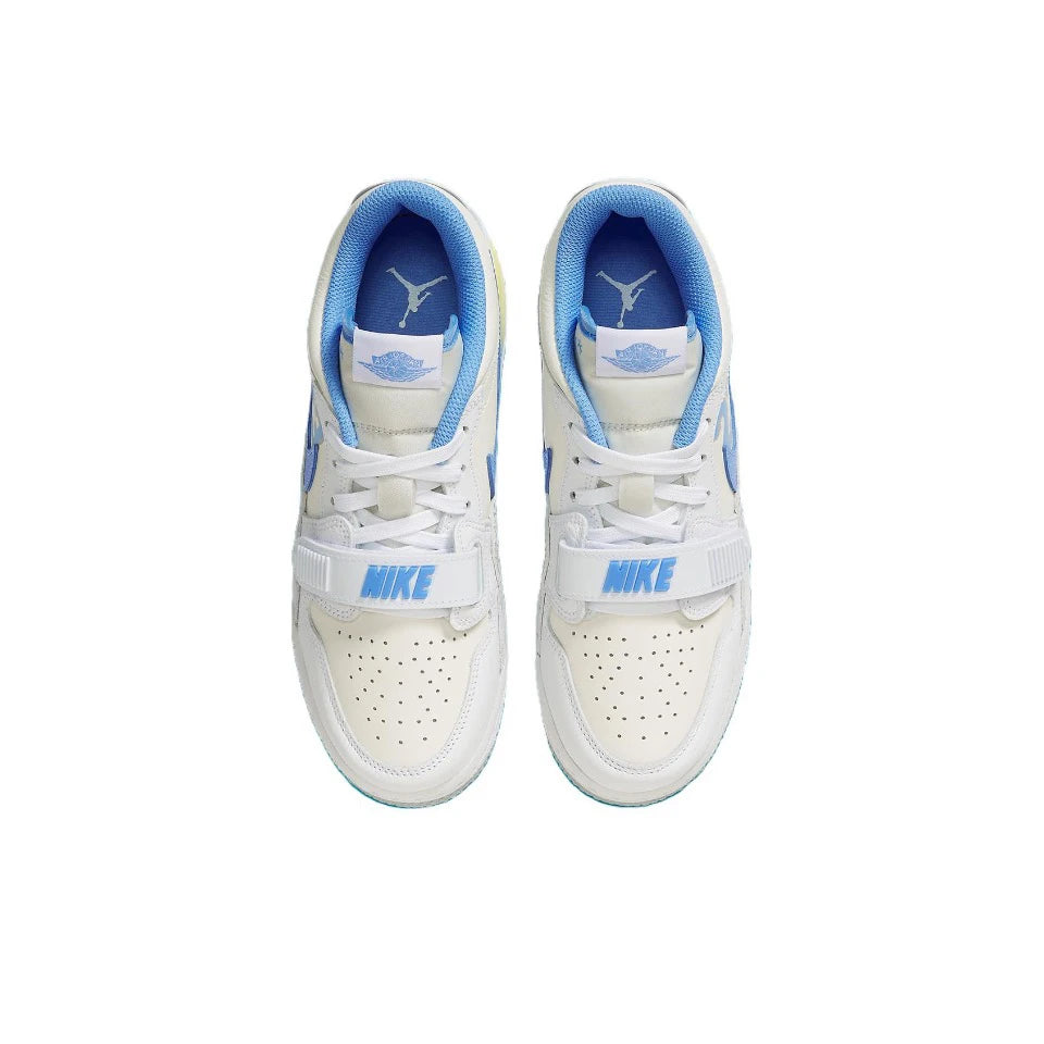 Original Air Jordan Legacy 312 Low 'White Cement' GS Size For Women Retro Classic Casual Street Basketball Shoes