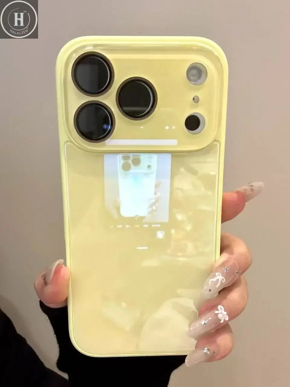 Luxury Candy Color Tempered Glass Camera Protection Case for iPhone 17 16 15 14 13 12 Pro Max Shockproof Bumper Hard Back Cover Halalzen UK