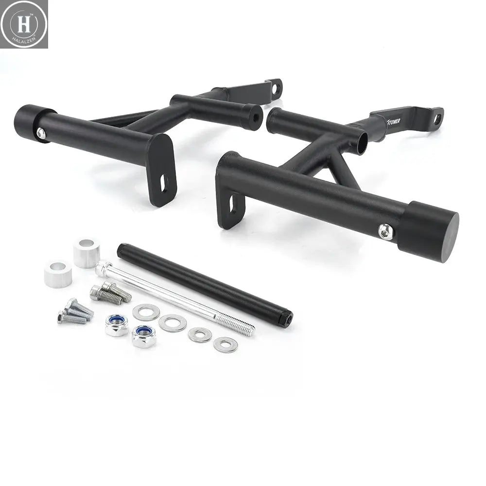 Motorcycle Crash Bars For Honda Grom 125 MSX125 2014 2015 2016 2017 2018 2019 2020 Stunt Cage Engine Guard Bumpers Protectors HALALZEN