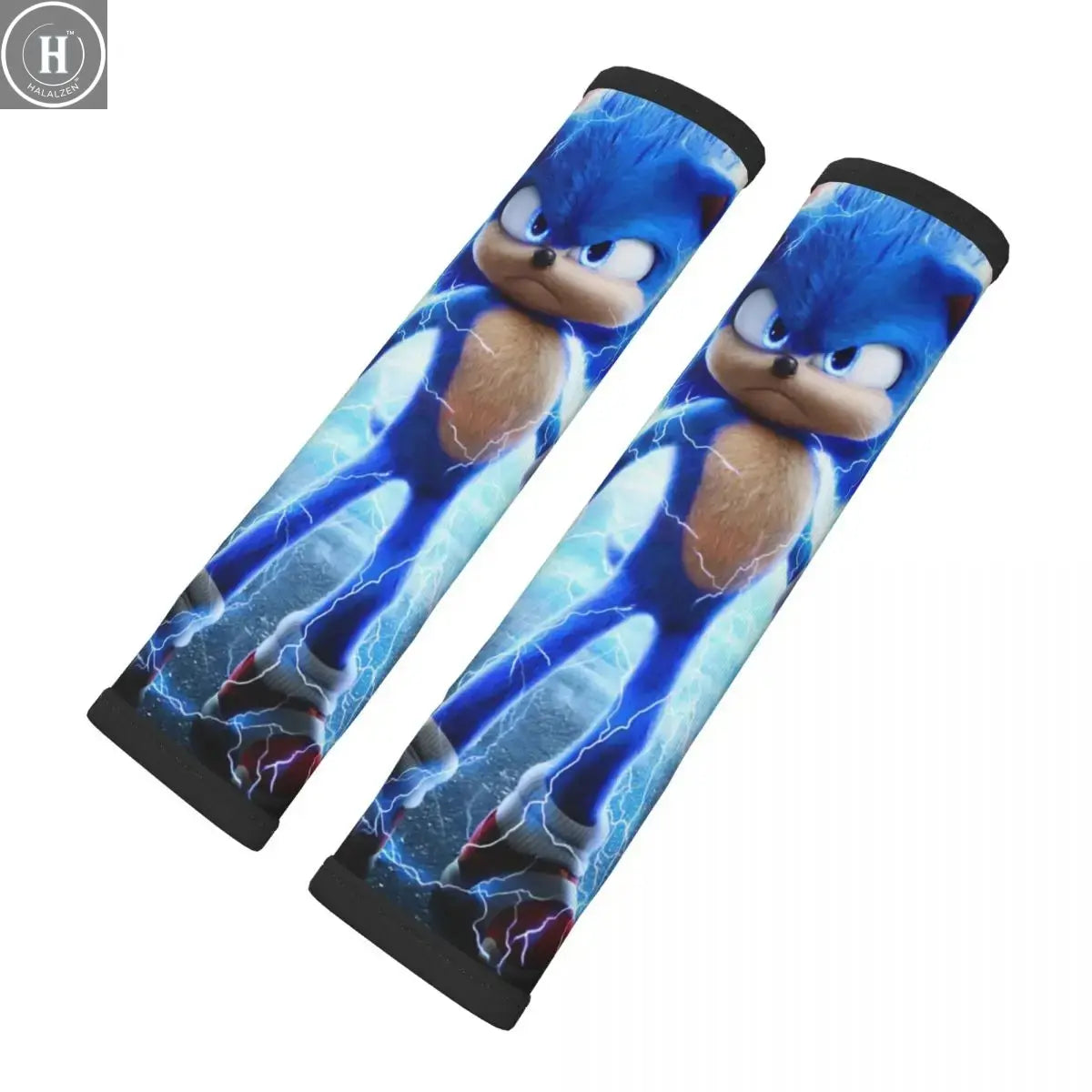 Shadow The Hedgehog Soft Auto Seat Belt Cover for a More Comfortable Driving 2 PCS Seatbelt Shoulder Pad For Cars HALALZEN