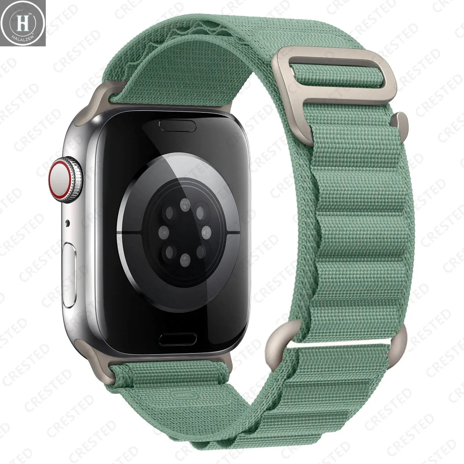 for Apple watch Straps 45mm 46mm 49mm 42mm iwatch Band 44mm 40mm Nylon Alpine bracelet correa Series 10 9 8 7 6 11 SE Ultra 2 3 HALALZEN