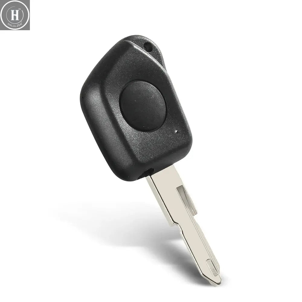 KEYYOU 1PCS 1 Button Car Key Shell Good Quality For Peugeot 106 205 206 306 405 406 1 Button With Uncut Blade HALALZEN