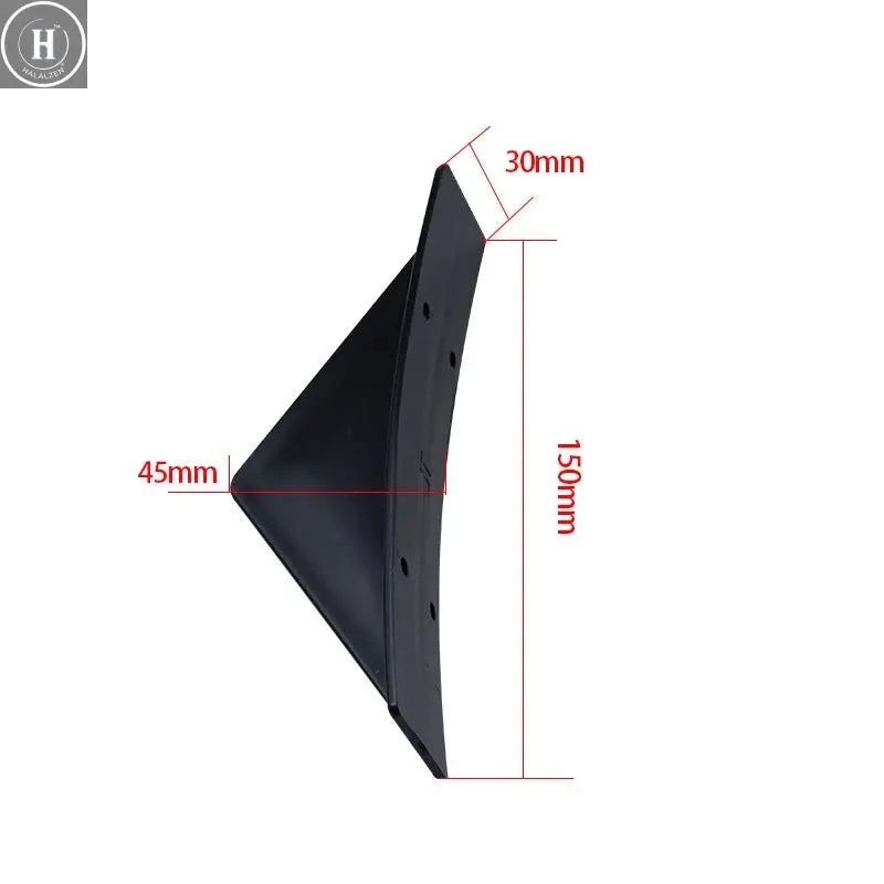 Universal Car Rear Bumper Diffuser Spoiler Abs Anti-collision For Automobiles |-f-| Spare Parts And Accessories HALALZEN