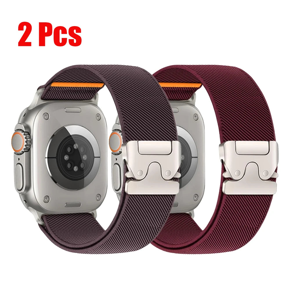 Parachute Straps For Apple Watch ultra 3 Band 49mm 45mm 46mm 44mm 42mm 40mm 41mm correa Bracelet IWatch Series 11 10 9 8 7 6 SE