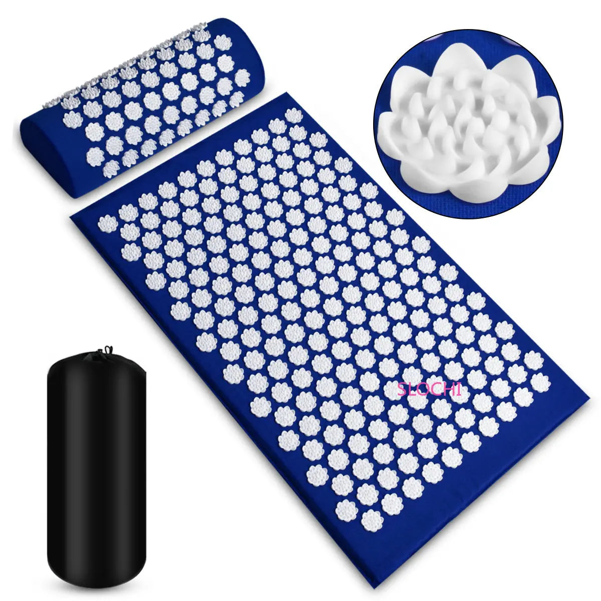 Massager Cushion  Shakt Mat Massage Yoga Mat Acupressure Relieve Stress Back Body Pain Spike Mat Acupuncture Massage Mat