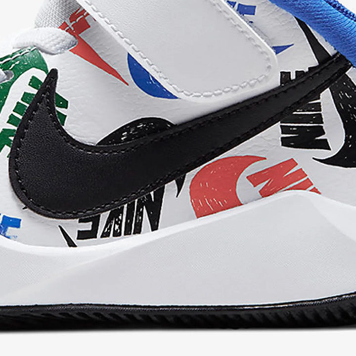 Nike genuine Team Hustle D 9 children's sports basketball shoes CW5816-100