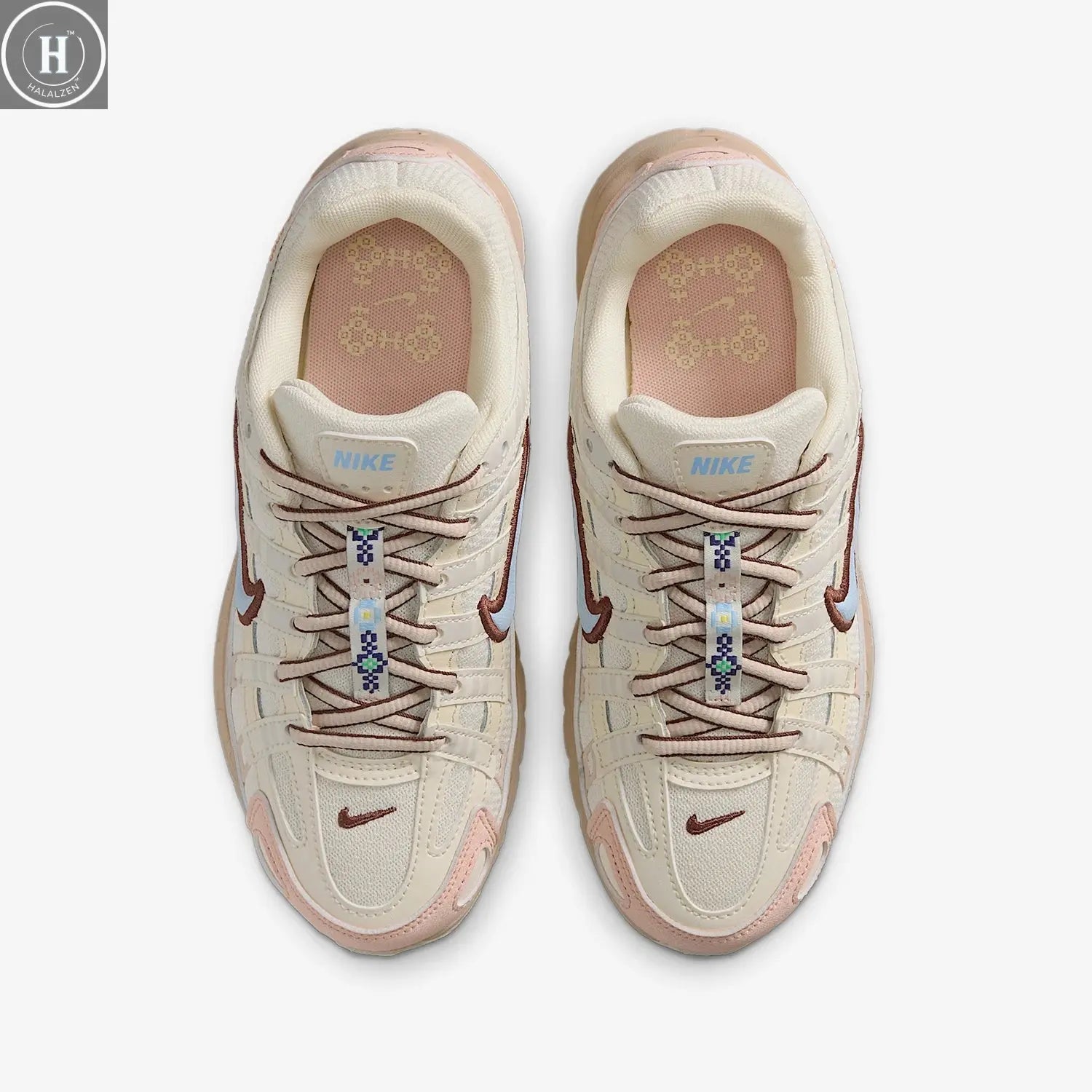 Nike genuine P-6000 Kids II4262-042 Cushioned Durable Low-Top Breathable Sports Shoes HALALZEN