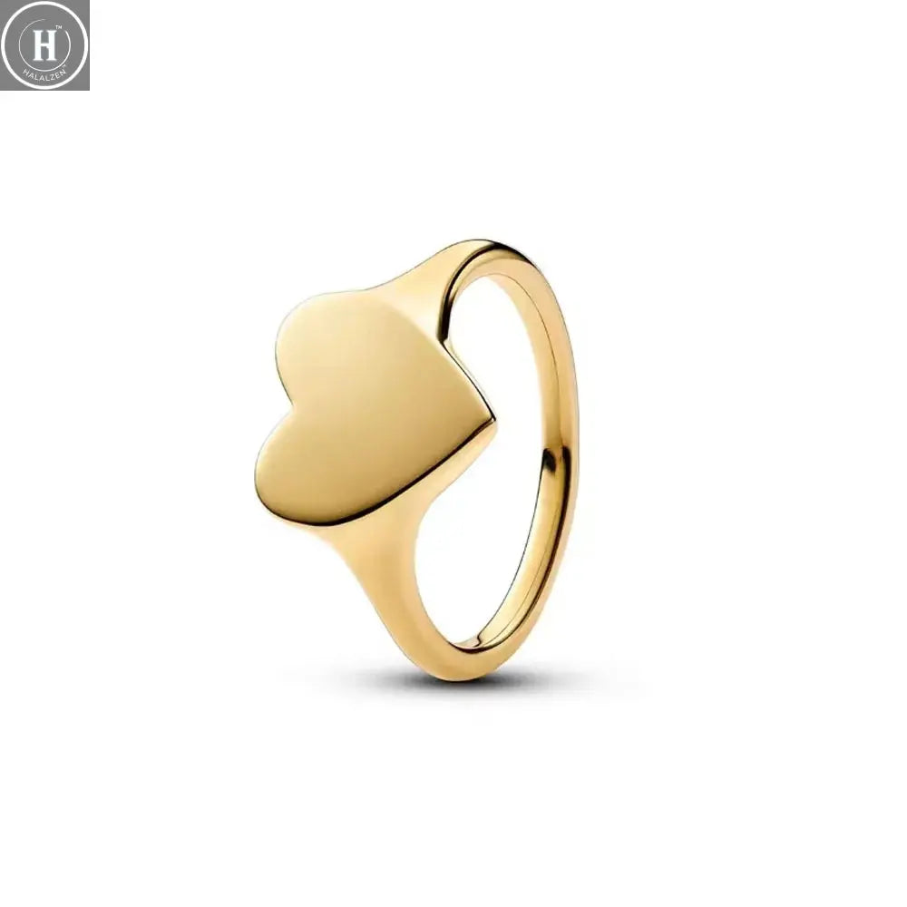 2026 Bestseller 925 Silver, Heart-Shaped Butterfly Ring, Sizes 6, 7, 8, 9, Perfect for European Women's Exquisite Charm Jewelry HALALZEN