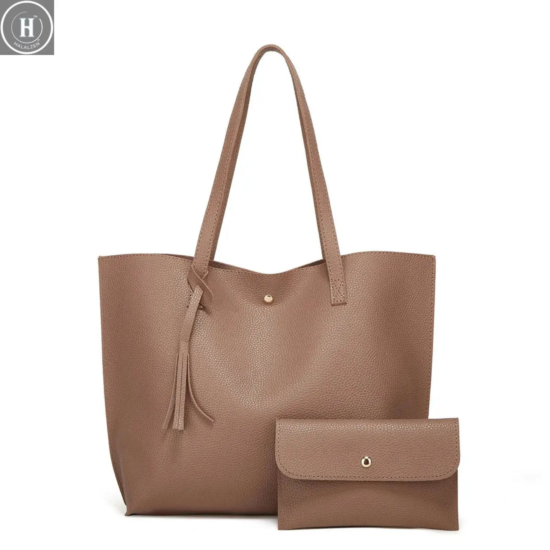 High-capacity ladies business tote bag new fashion handbag cross-border trend ladies shoulder bag large document bag HALALZEN