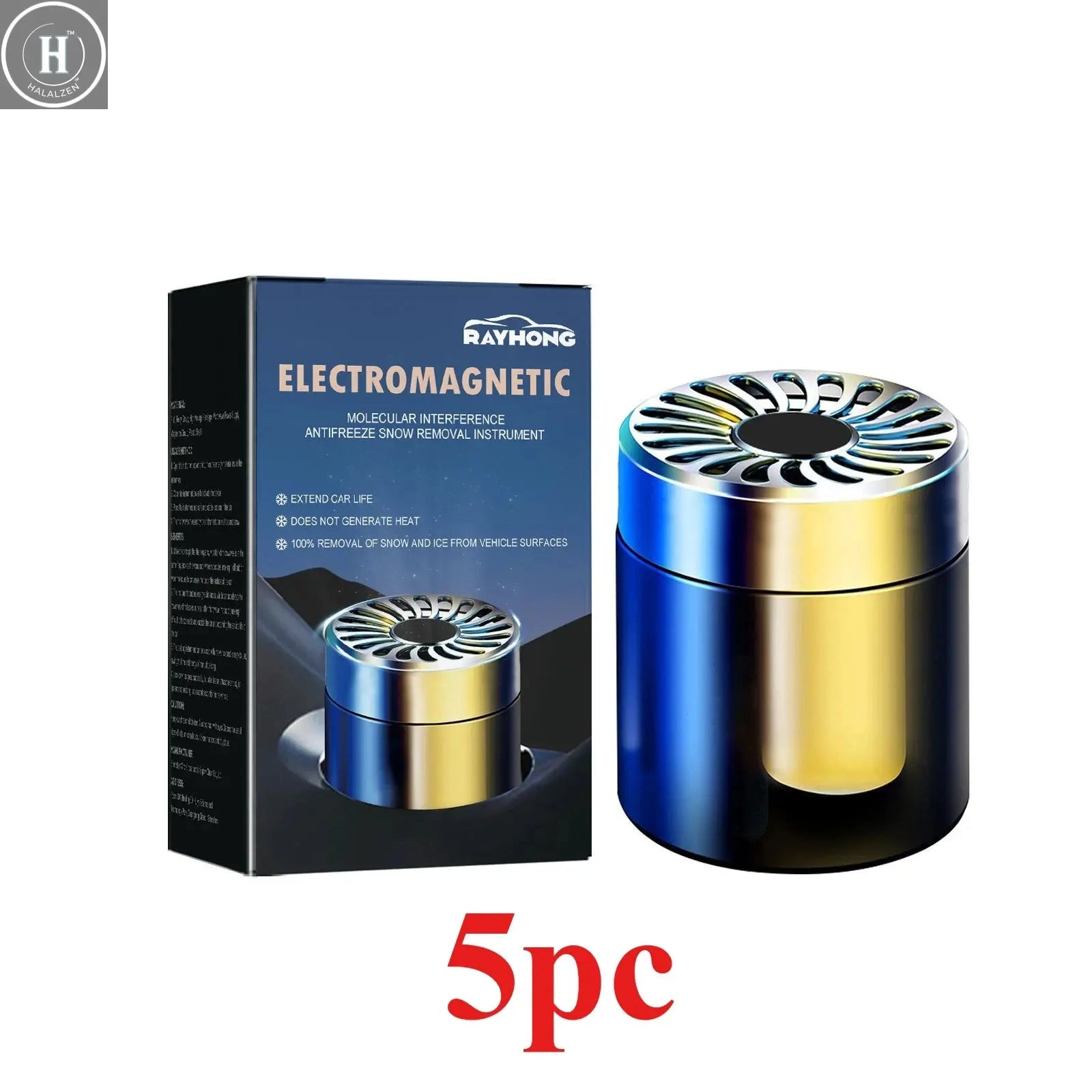 Electromagnetic Car Snow Removal Device Antifreeze Snow Removal Instrument Solar Car Snow Remover Defroster Windshield De Icer HALALZEN