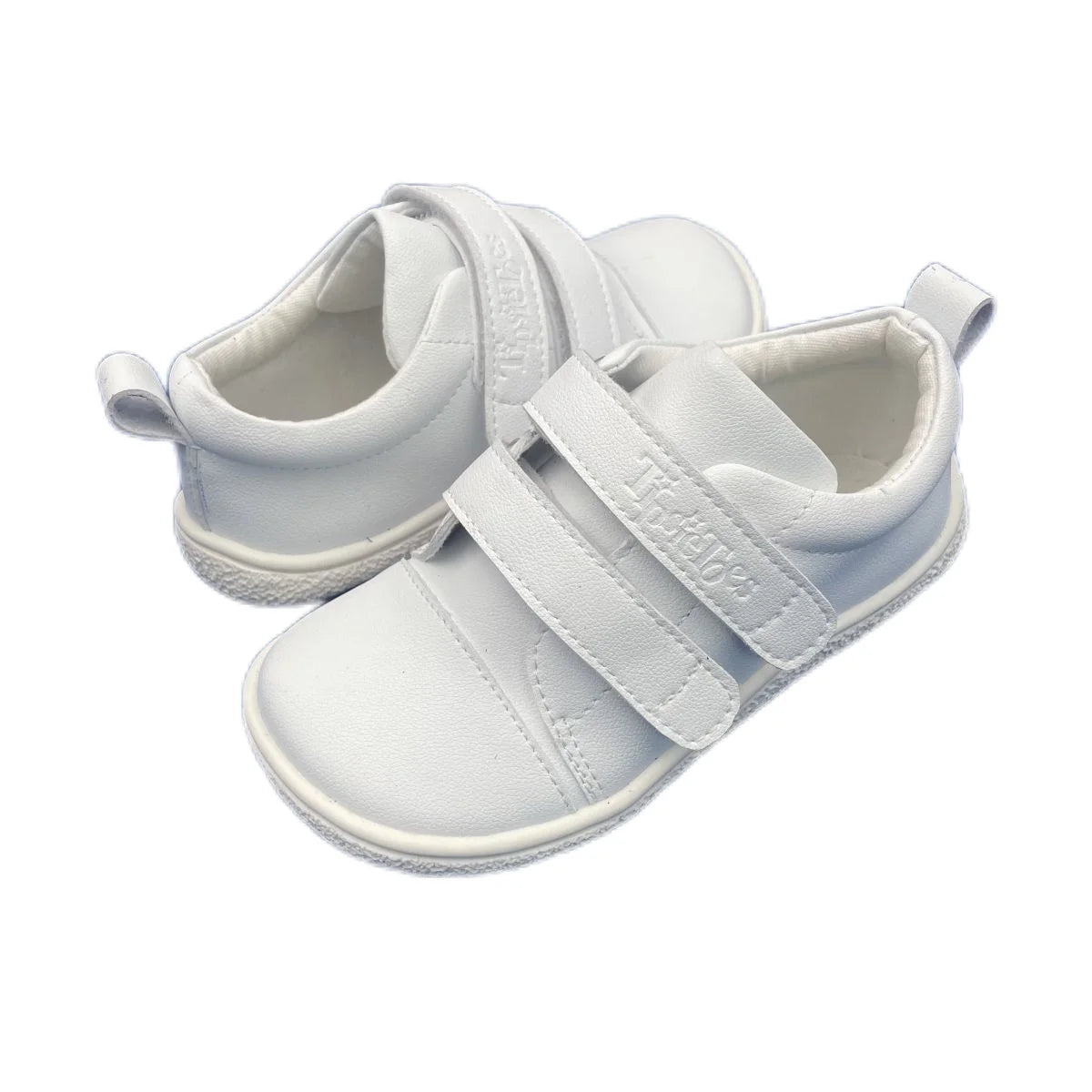 Tipsietoes New 2025 Genuine Leather Shoe For Girls And Boys Kids Barefoot Sneaker Light Weight Minimalist Double Strape