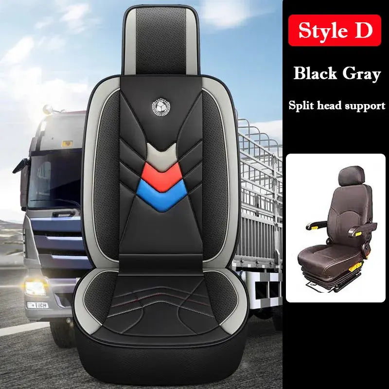 Universal Truck Lorry Bus Big Auto Seat Cushion Cover Mat For KAMAZ SCANIA IVECO ISUZU Volvo Renault Hino TATRA SANY Benz HALALZEN