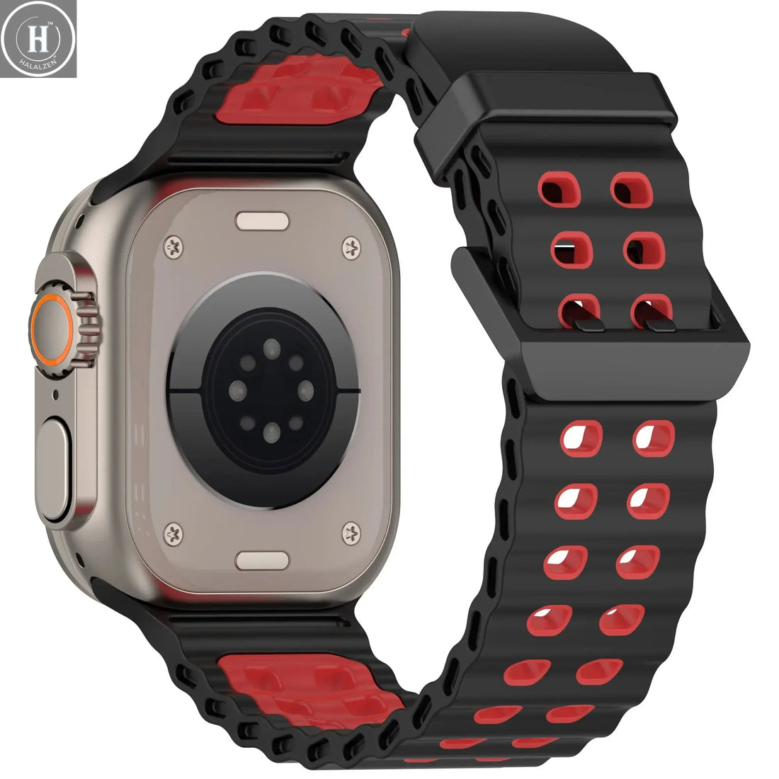 Ocean Strap For Apple Watch Band Ultra 3/2 49mm Series 11 10 46mm Sports Bracelet Wristband iWatch 9 8 7 6 5 SE 45mm 44mm Correa HALALZEN