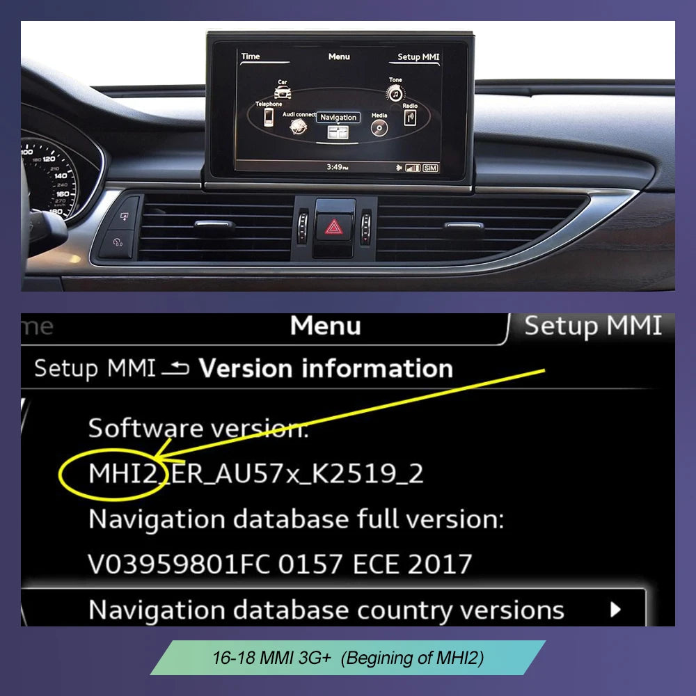 Road Top Wireless CarPlay for Audi A6 C6 A7 C7 S6 S7 2012-2018 Android Auto with AirPlay Mirror Link Car Play Functions