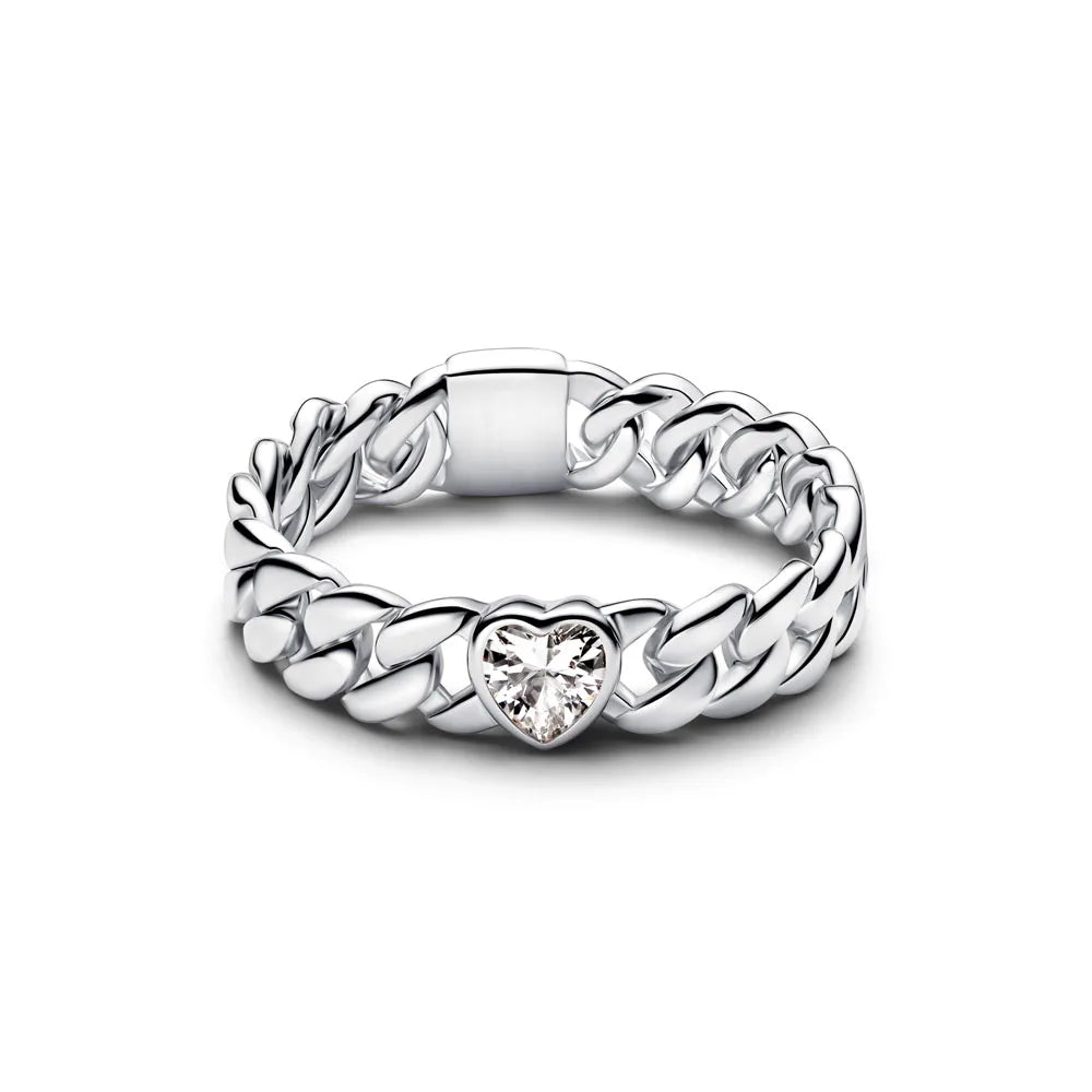 2026 Hot Selling 925 Silver, Heart-shaped, Butterfly,Flower Ring, Suitable for European Women's Exquisite Charm Jewelry Gifts ﻿