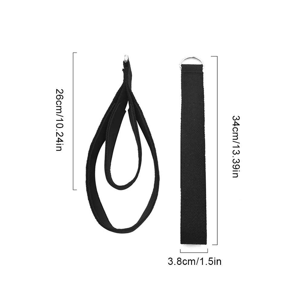 2PCS Pilates Straps Pilates Double Loop Straps D-Ring Exercise Straps Yoga Strap Yoga Exercise Accessories for Home Gym Workout