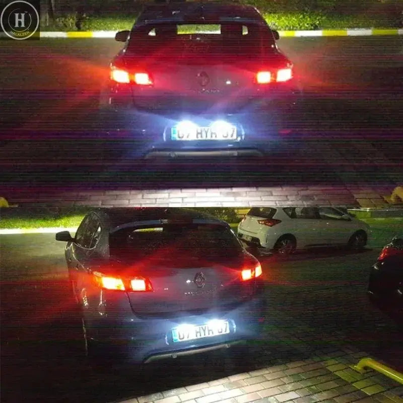 Car LED License Plate Lights For Renault Clio MK 3 4 Espace Duster Laguna Logan Master Megane MK 2 3 Trafic Twingo Twizy Wind HALALZEN