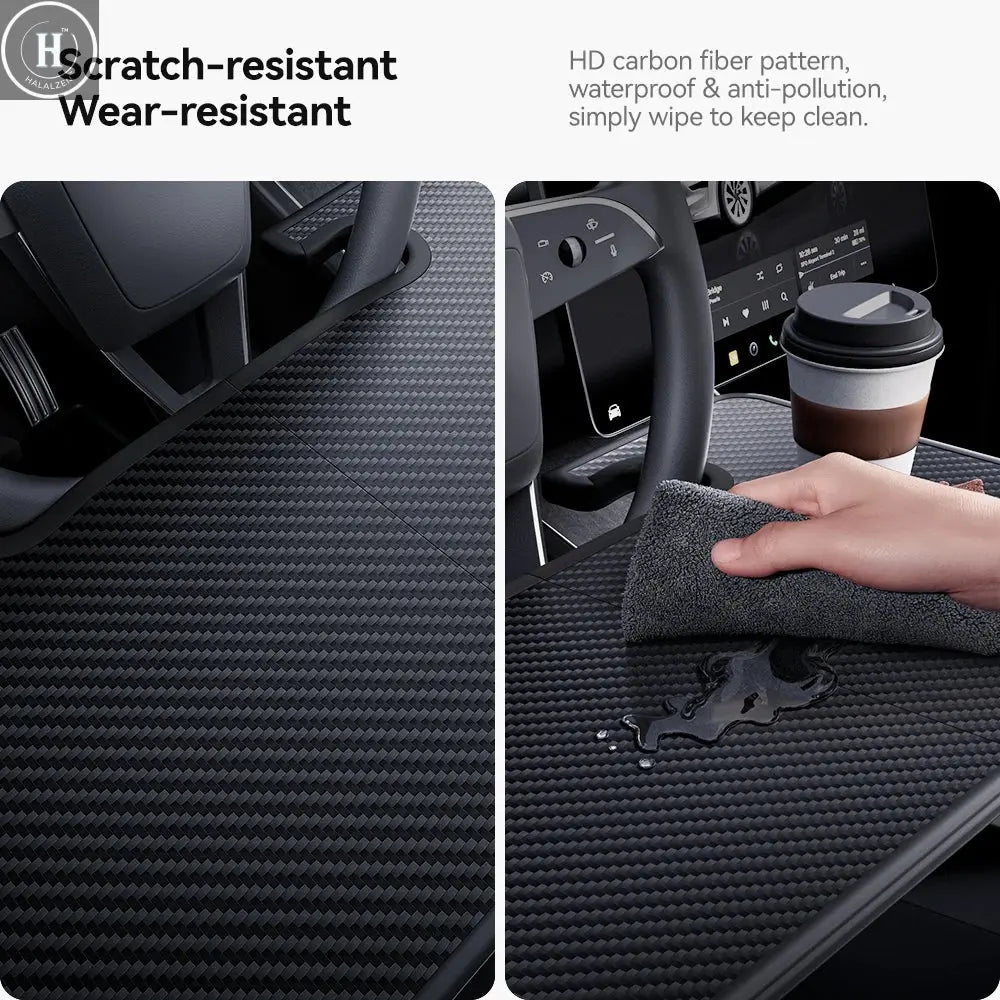 YZ For Tesla Model 3 Y Juniper Golf KiA Car Steering Wheel Table Stand Board Laptop Coffee Tray Board Seat Gap Storage Organizer HALALZEN