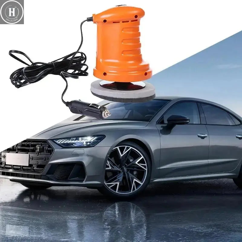 Polishing Machine For Car 12V Buffing Machine Car Waxing Machine Body Buffer Automotive Care Accessories for Motorcycle Garage HALALZEN