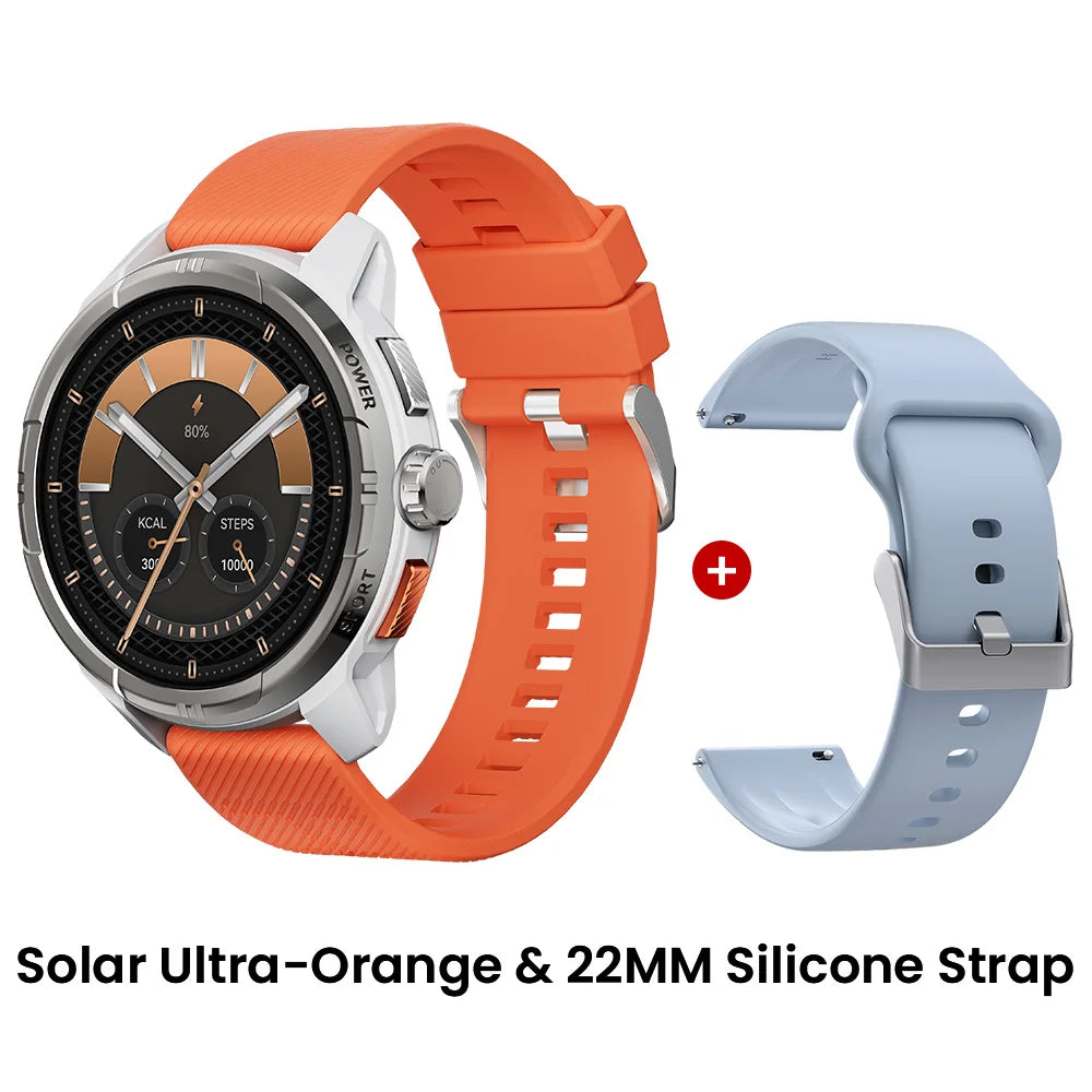 HAYLOU Solar Ultra GPS Smartwatch 1.6” AMOLED Display 5ATM Waterproof Built-in GPS Bluetooth Phone Calls Sports Smart Watch