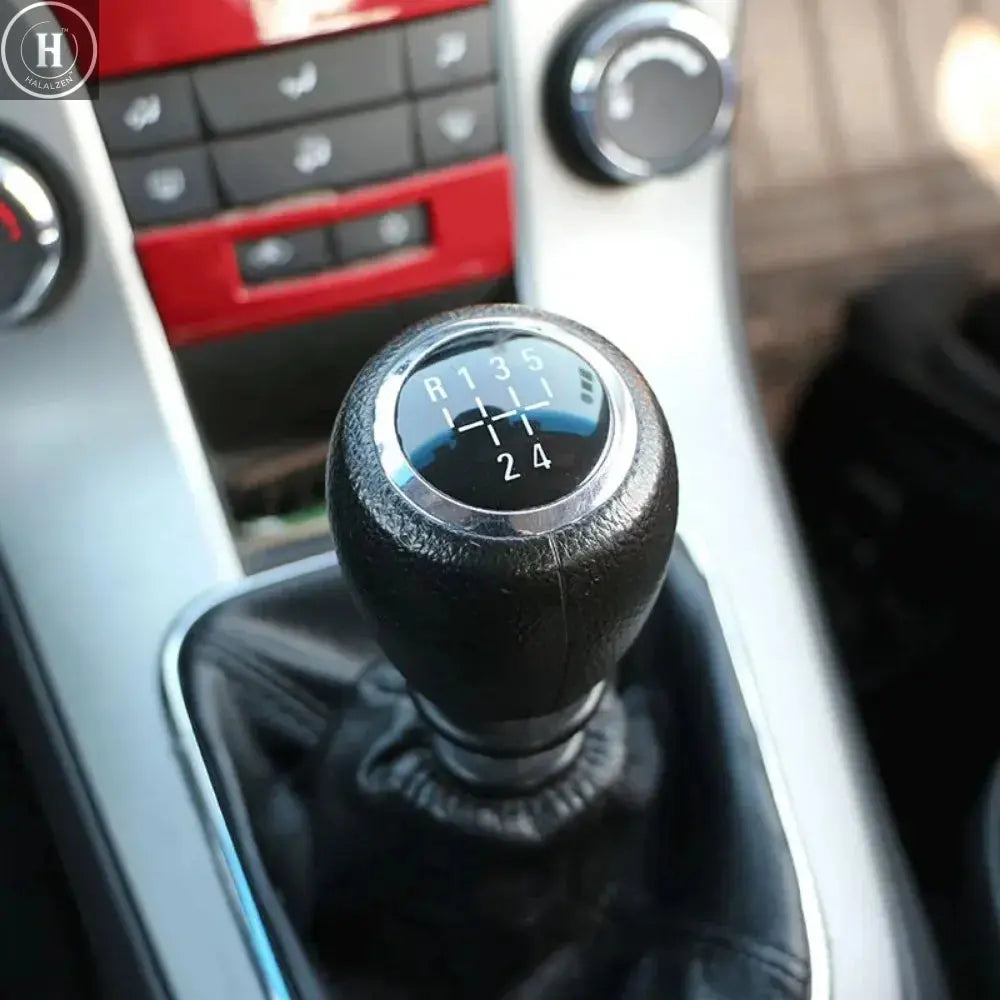 Car 5/6 Speed Manual Gear Shift Knob Handball for Chevrolet Chevy Cruze 2009 2010 2011 2012 2013 2014 MT Gear Knob Accessories HALALZEN