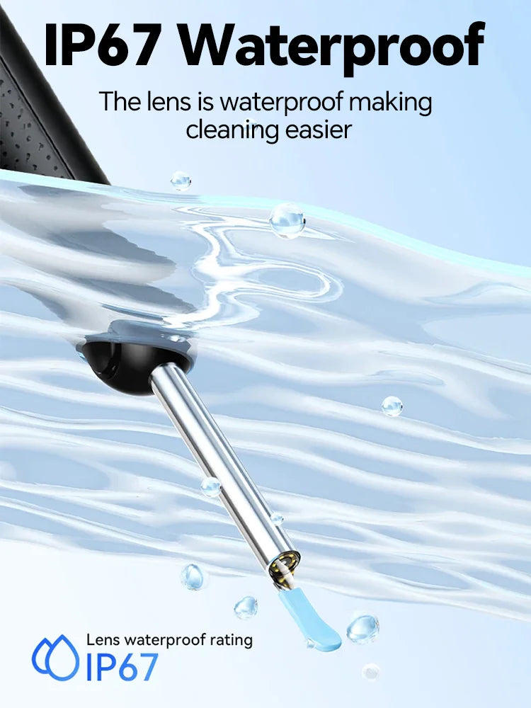 2025 New upgrade Visual Ear Wax Cleaner Camera Safe Earwax Removal Endoscope with 5M Camera Ear Cleaning Tools Ear Care